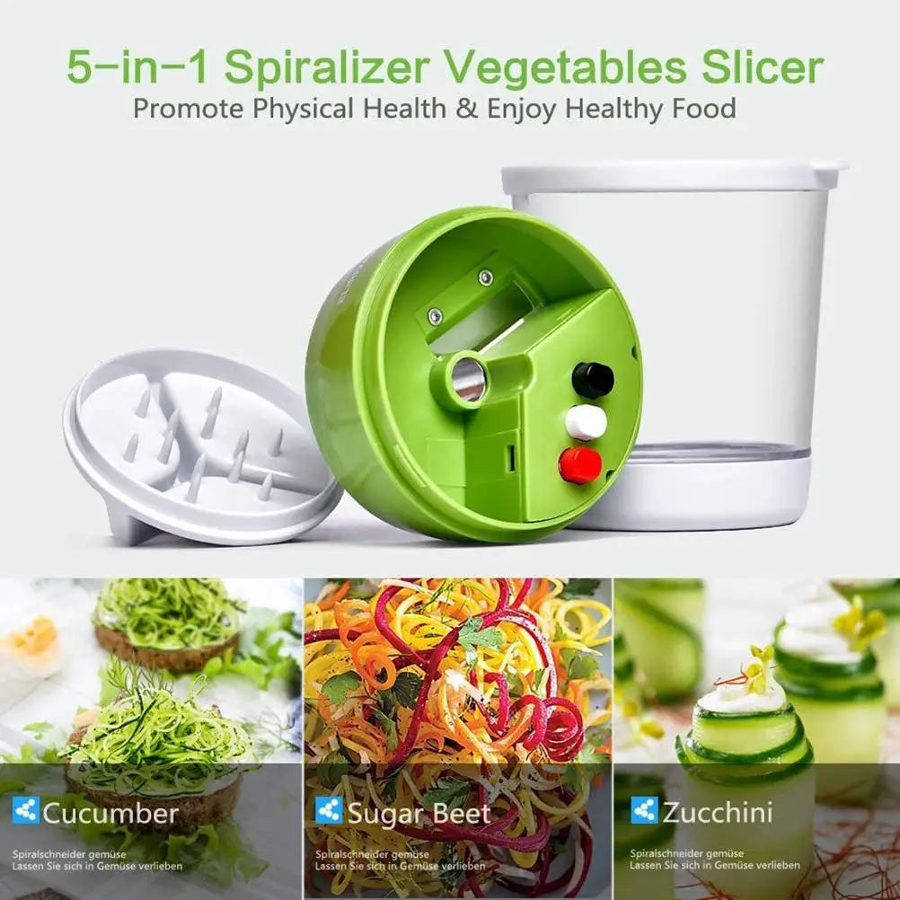 Manual Spiral Vegetable Cutter