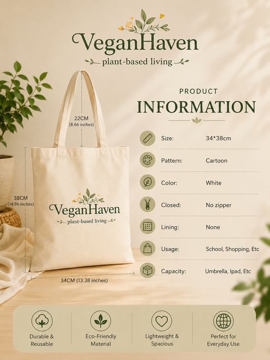 Vegan Life Tote Bags
