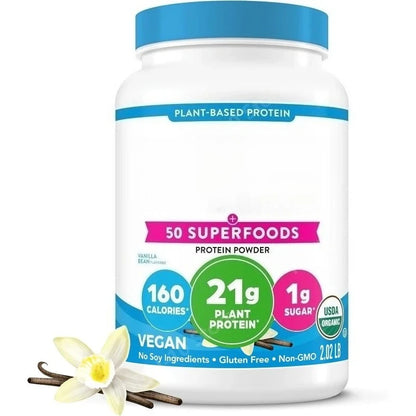 Organic Plant Based Protein Protein - Vanilla Bean