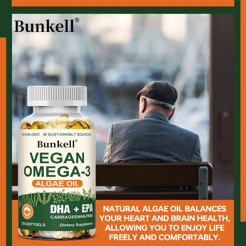 Vegan Omega 3 Algae Oil