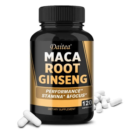 Maca & Ginseng Root Extract Supplement