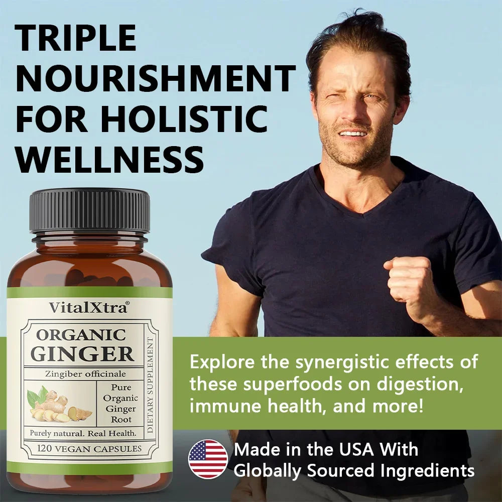 Organic Ginger Root Capsules