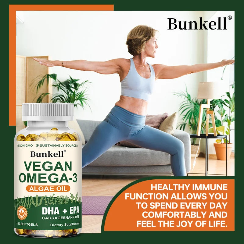 Vegan Omega 3 Algae Oil