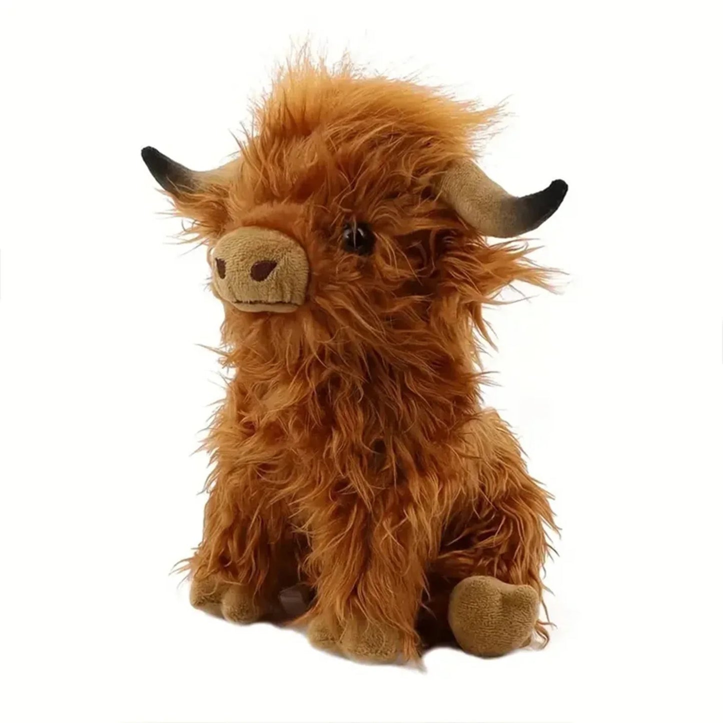 Soft Highland Cow Toy Plushie