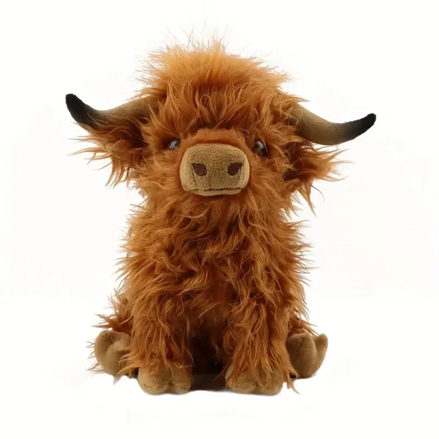 Soft Highland Cow Toy Plushie