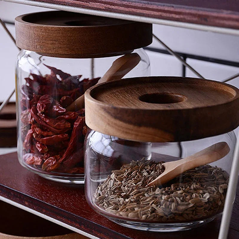 Mini Wooden Spice Spoons (4-Pack)