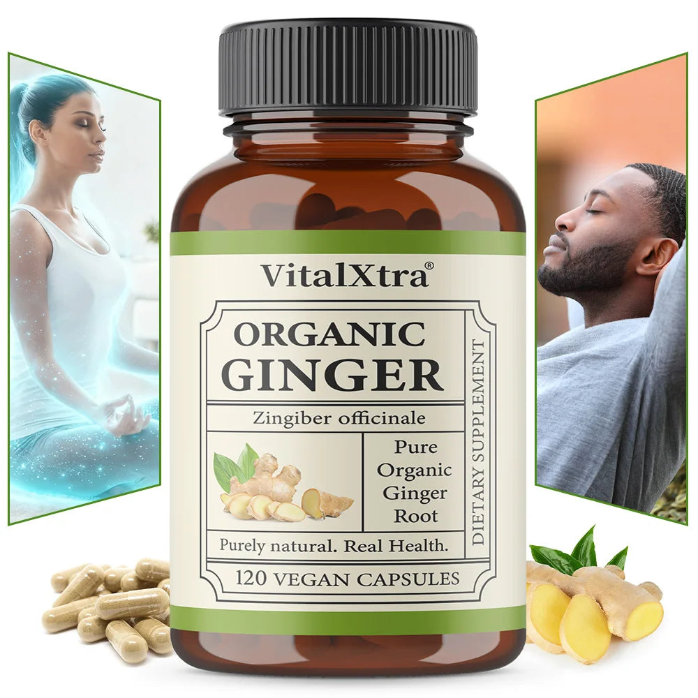 Organic Ginger Root Capsules