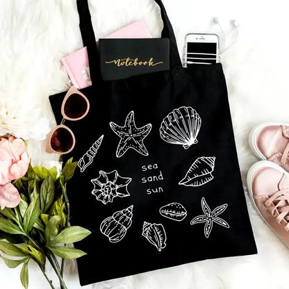 Marine Organism Tote Bags