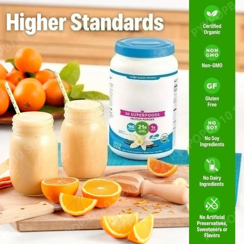 Organic Plant Based Protein Protein - Vanilla Bean