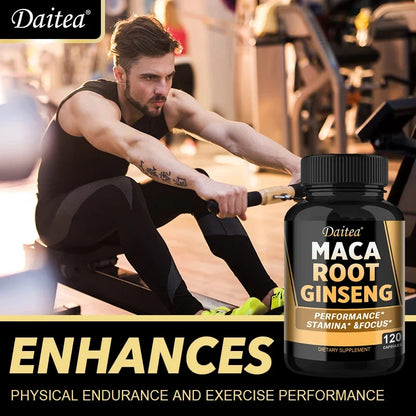 Maca & Ginseng Root Extract Supplement