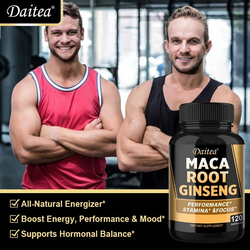Maca & Ginseng Root Extract Supplement