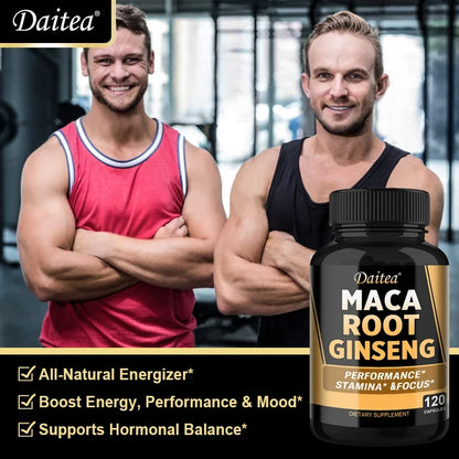 Maca & Ginseng Root Extract Supplement