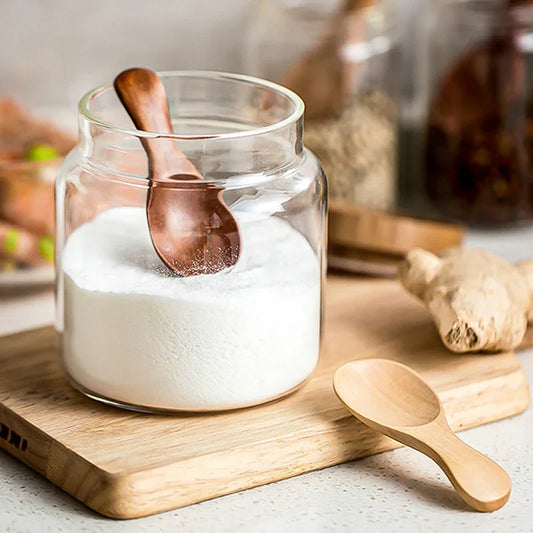 Mini Wooden Spice Spoons (4-Pack)