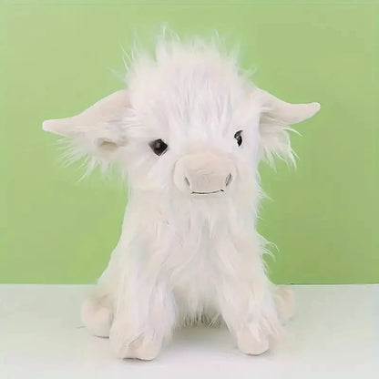 Soft Highland Cow Toy Plushie