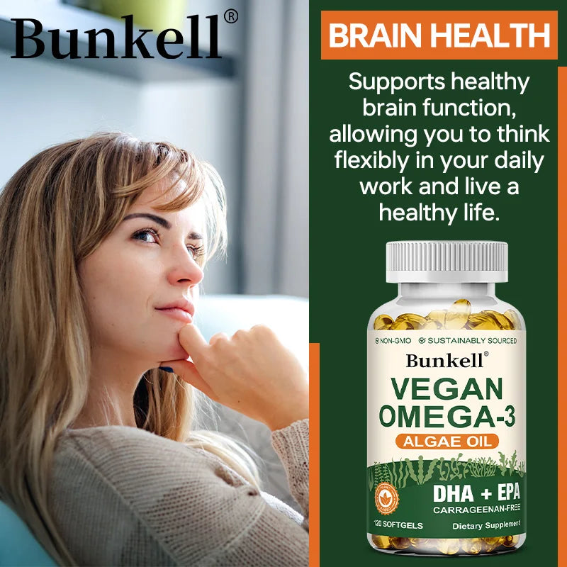 Vegan Omega 3 Algae Oil