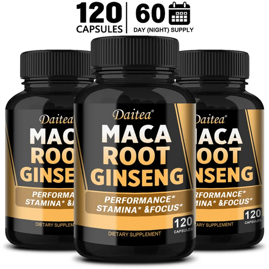 Maca & Ginseng Root Extract Supplement