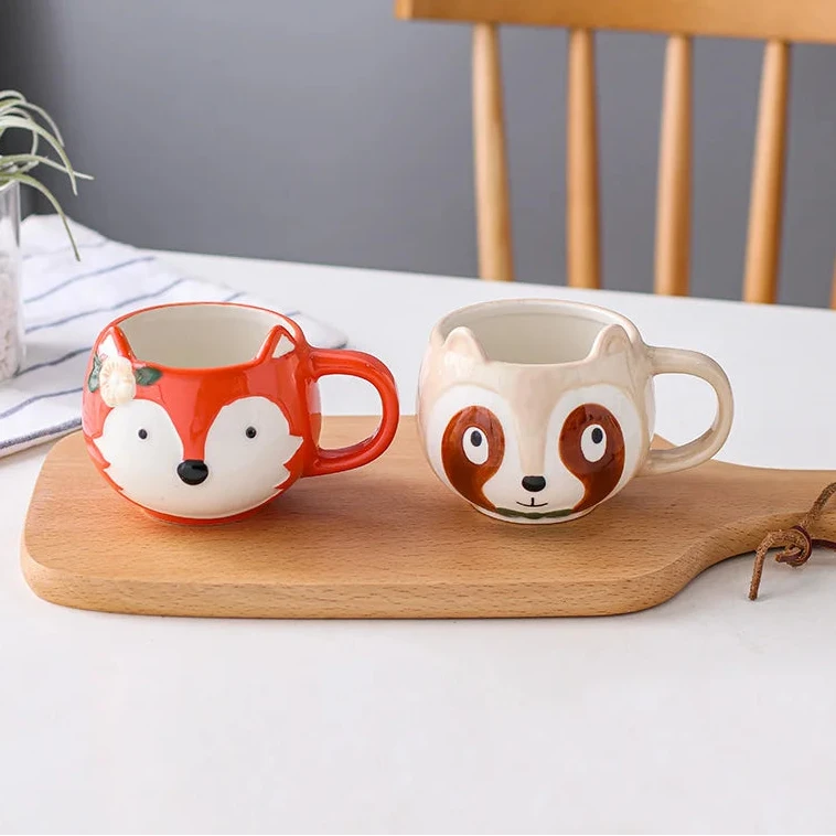 Woodland Animal Ceramic Mug