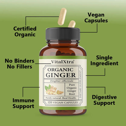 Organic Ginger Root Capsules