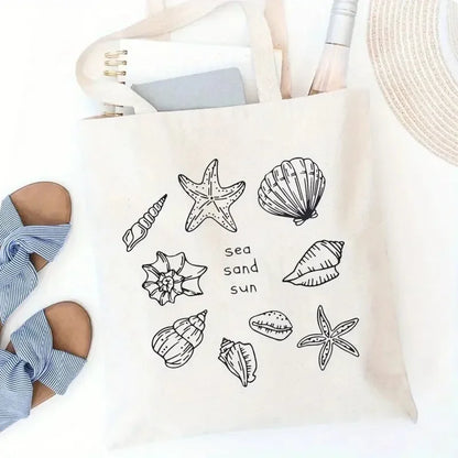 Marine Organism Tote Bags