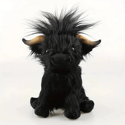 Soft Highland Cow Toy Plushie
