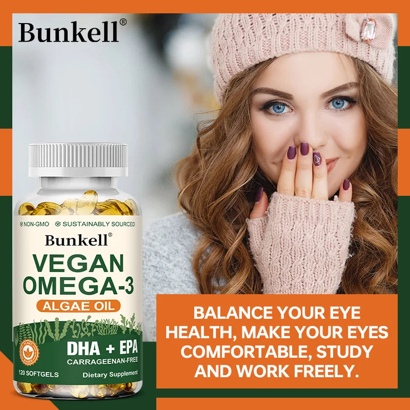 Vegan Omega 3 Algae Oil